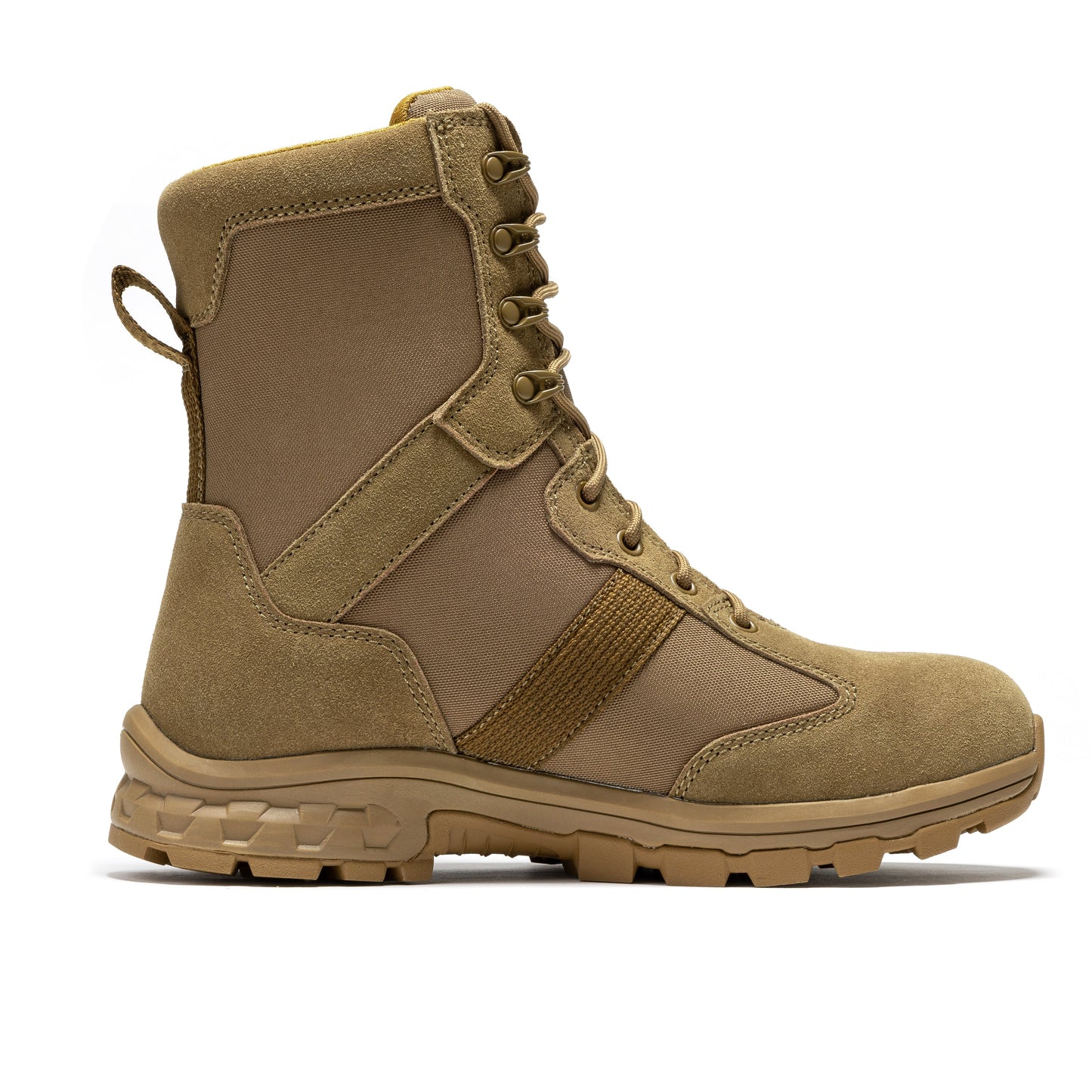 Suede Leather Waterproof Tactical 8 inch Military Boots ROCKROOSTER