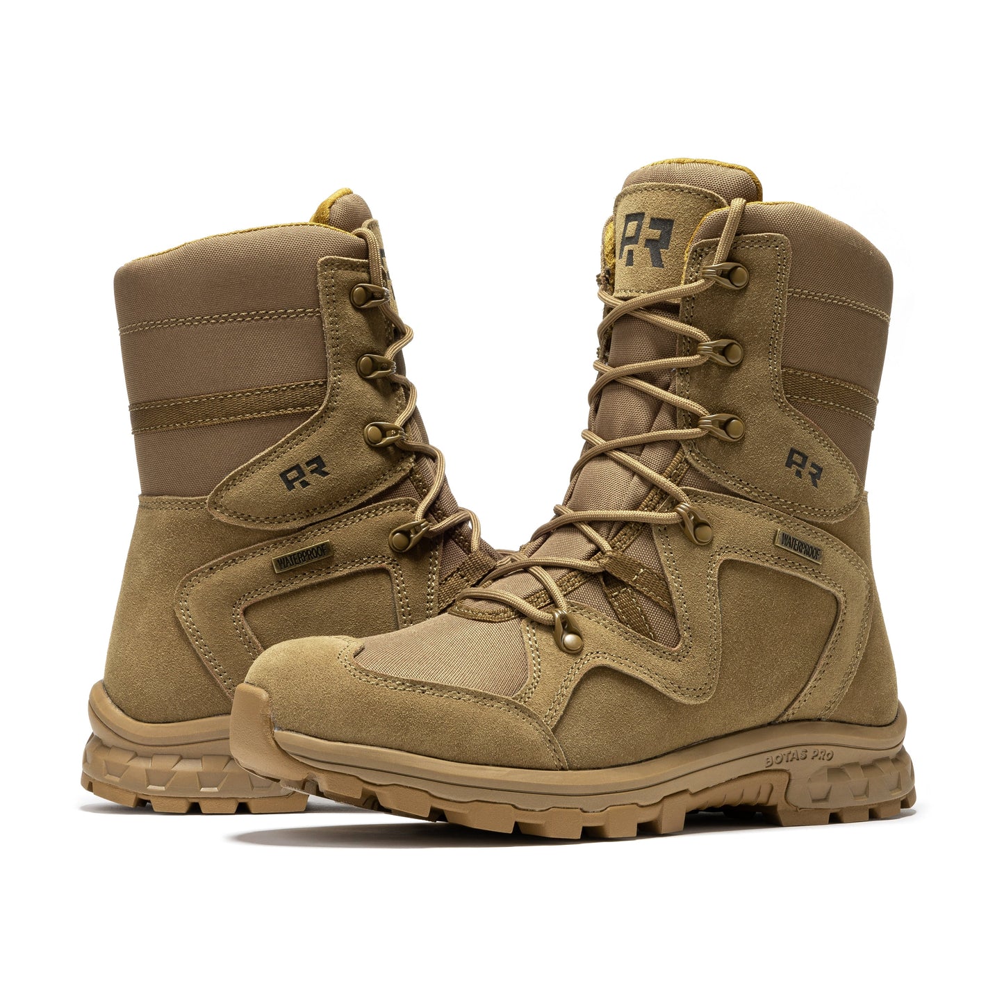 Colmar Coyote 8 inch Suede Leather Waterproof Tactical & Military Boots ROCKROOSTER