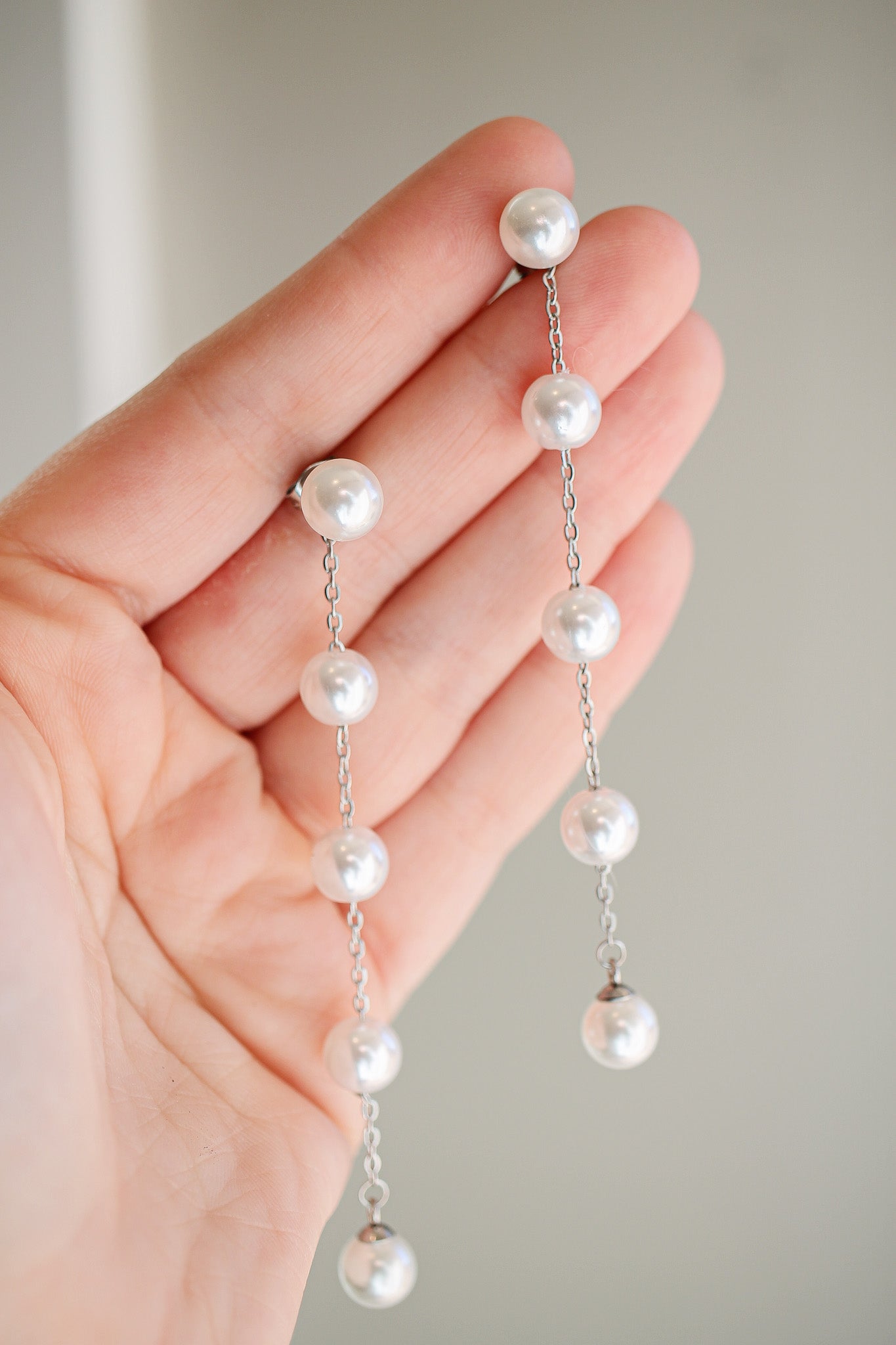 Emory Pearl Lightweight Convertible Dangle Earring Rose & Clay