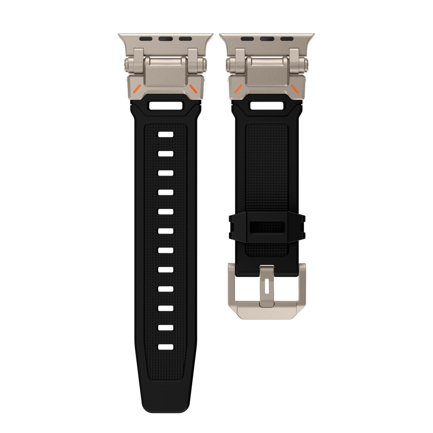 Explorer Silicone Band Adjustable Pin Buckle Apple Watch Dewell X