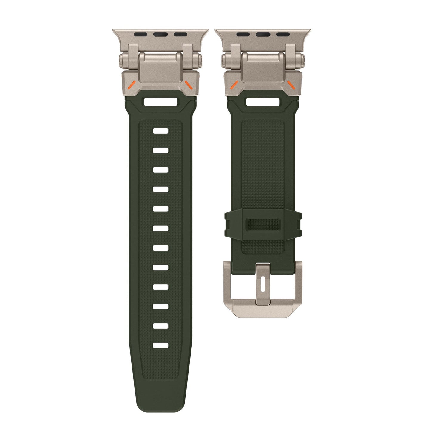Explorer Silicone Band Adjustable Pin Buckle Apple Watch Dewell X
