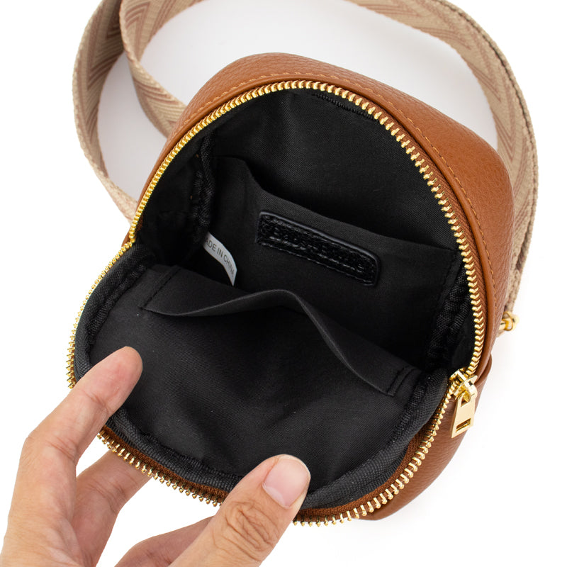 Sling Bag Chevron Strap The Harlow Babs+Birdie