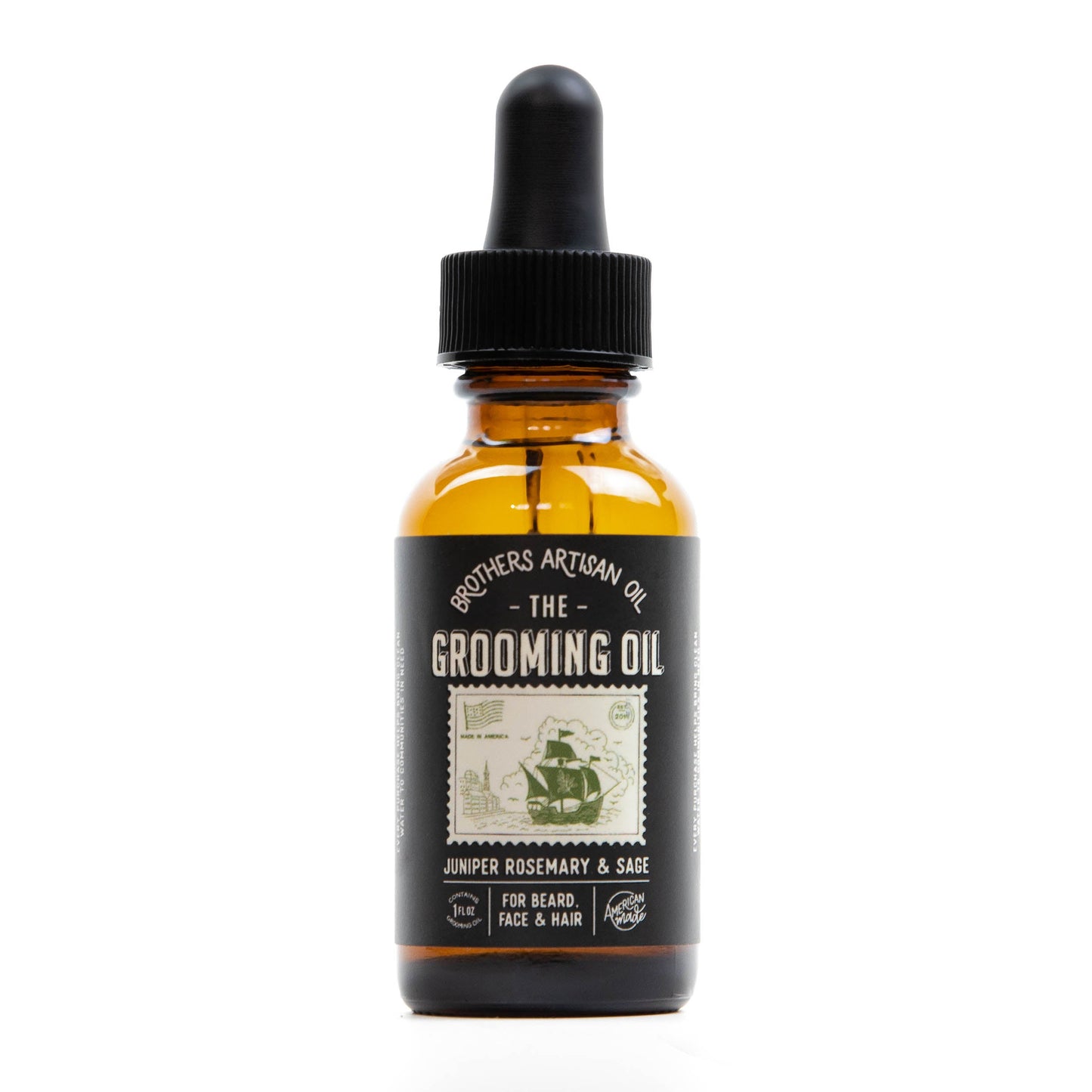 The Grooming Oil: Juniper Rosemary & Sage