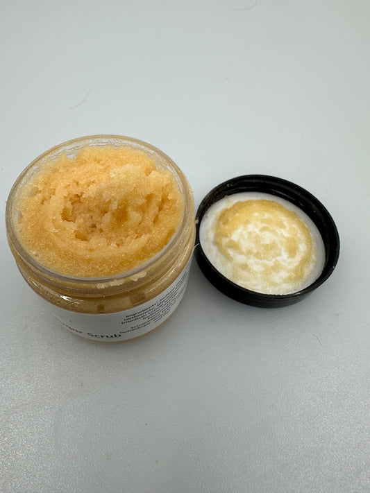 Foaming Sugar Scrub Bright Citrus Exfoliating Scrub Golden Belle