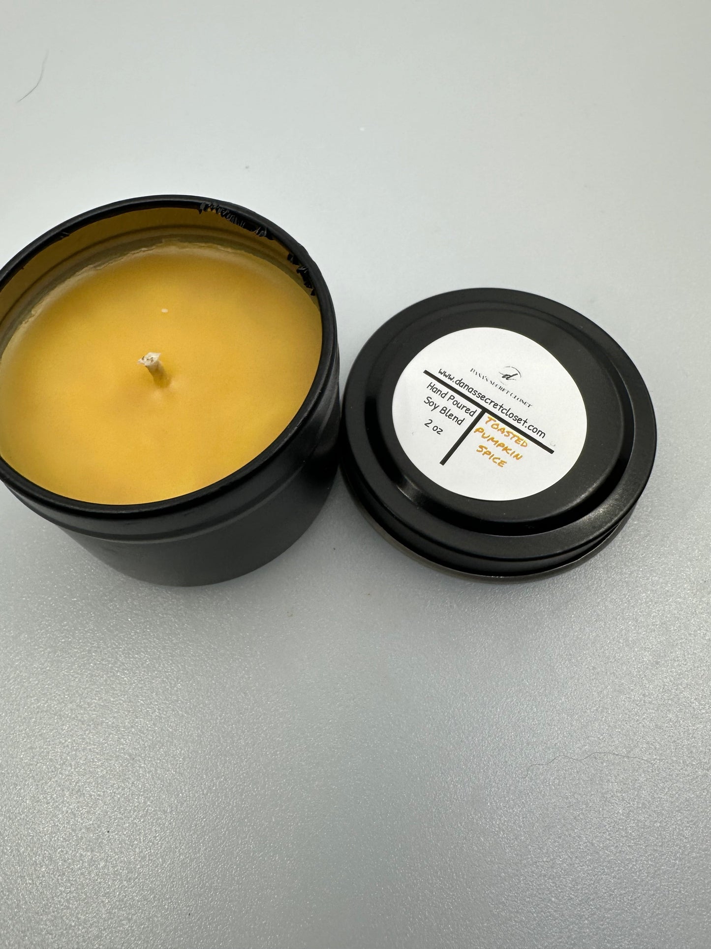 Toasted Pumpkin Spice Mini Candle 2oz