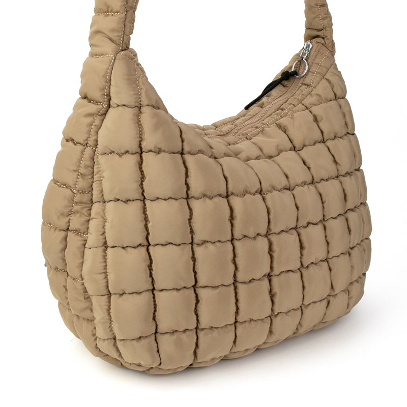 Puffer Hobo Tote 10 Colors The Ashton