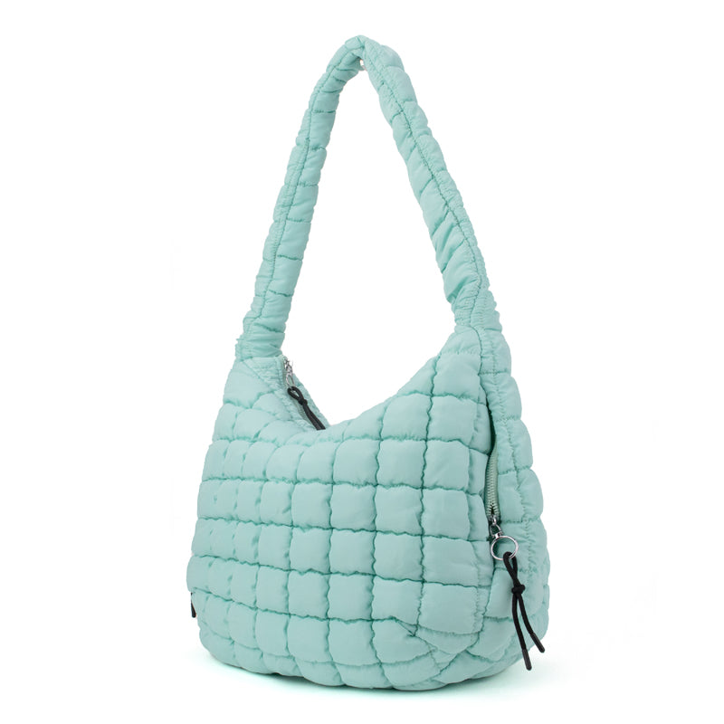 Puffer Hobo Tote 10 Colors The Ashton