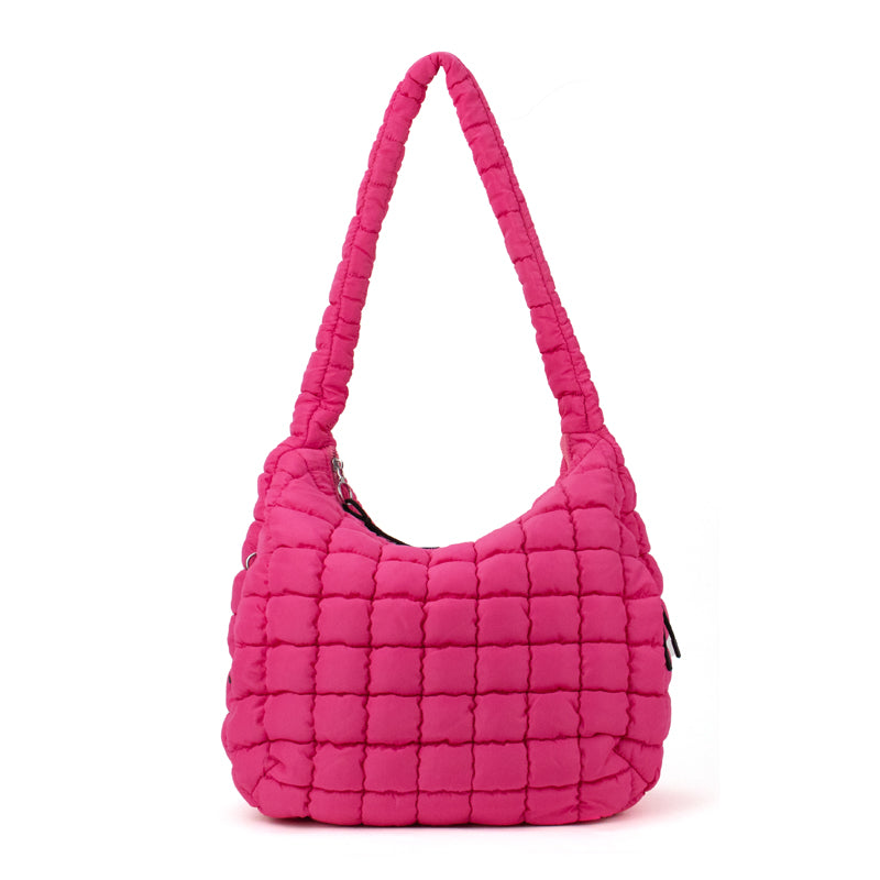 Puffer Hobo Tote 10 Colors The Ashton