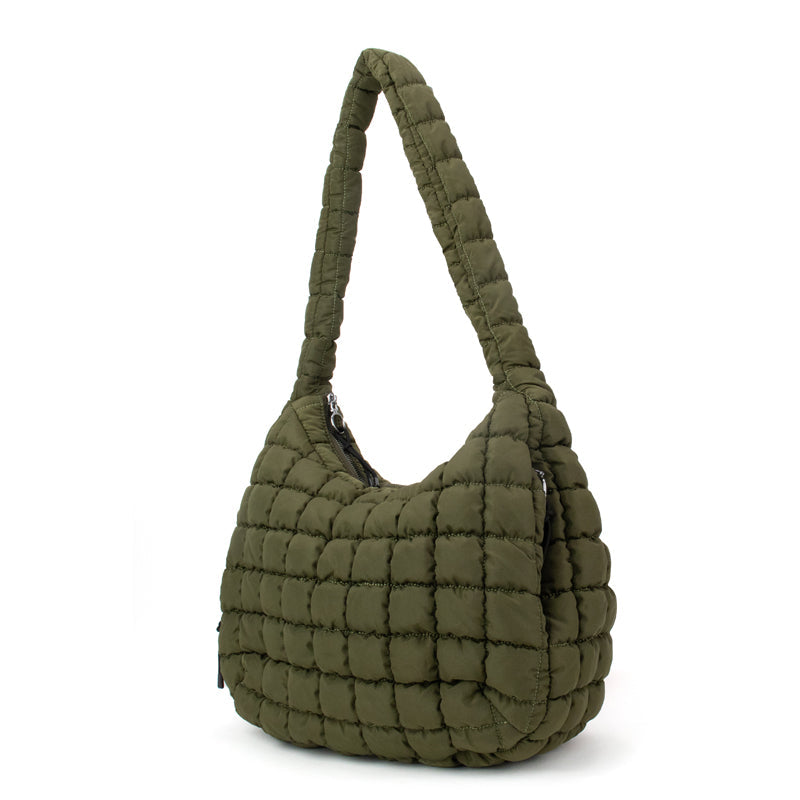 Puffer Hobo Tote 10 Colors The Ashton