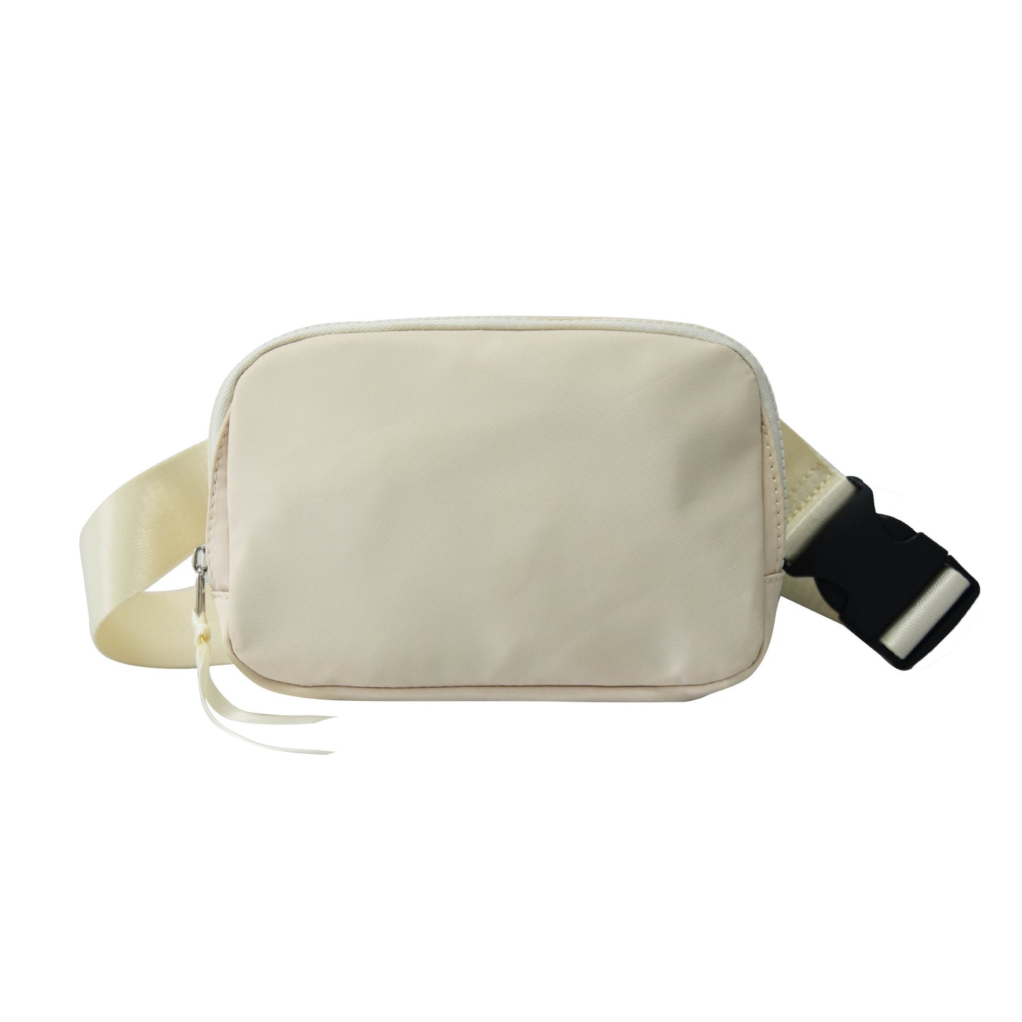 Nylon Belt Bag Cream Sling Waist Bag Babs+Birdie