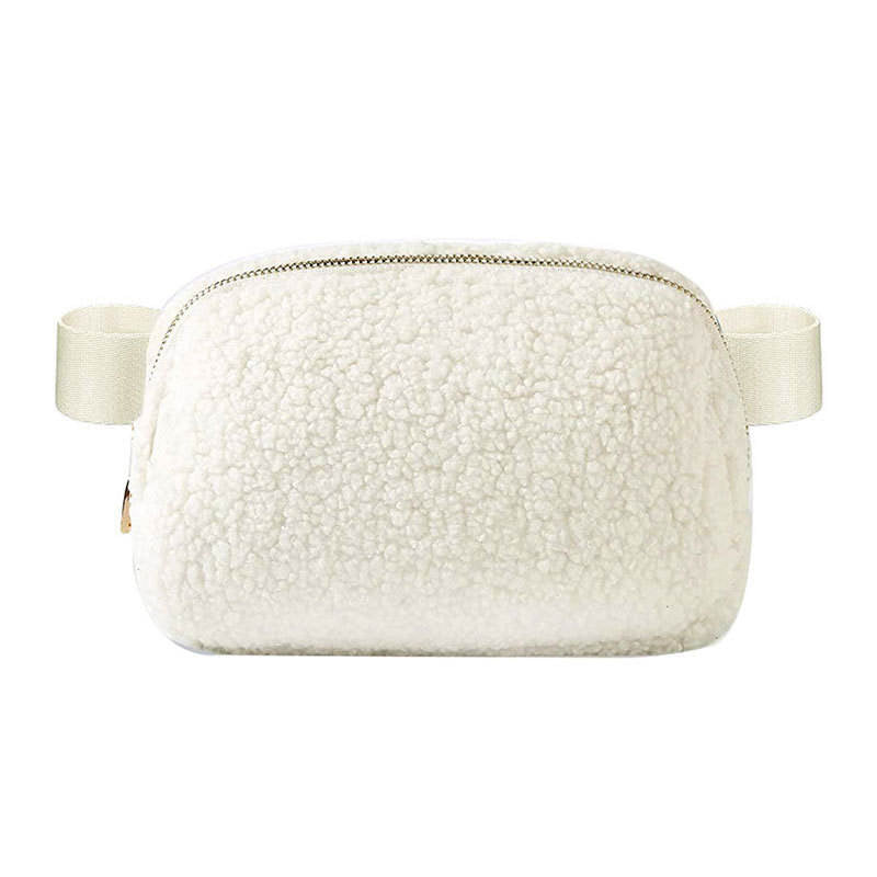 Ivory Sherpa Belt Bag Sling Bag Waist Bag Babs+Birdie