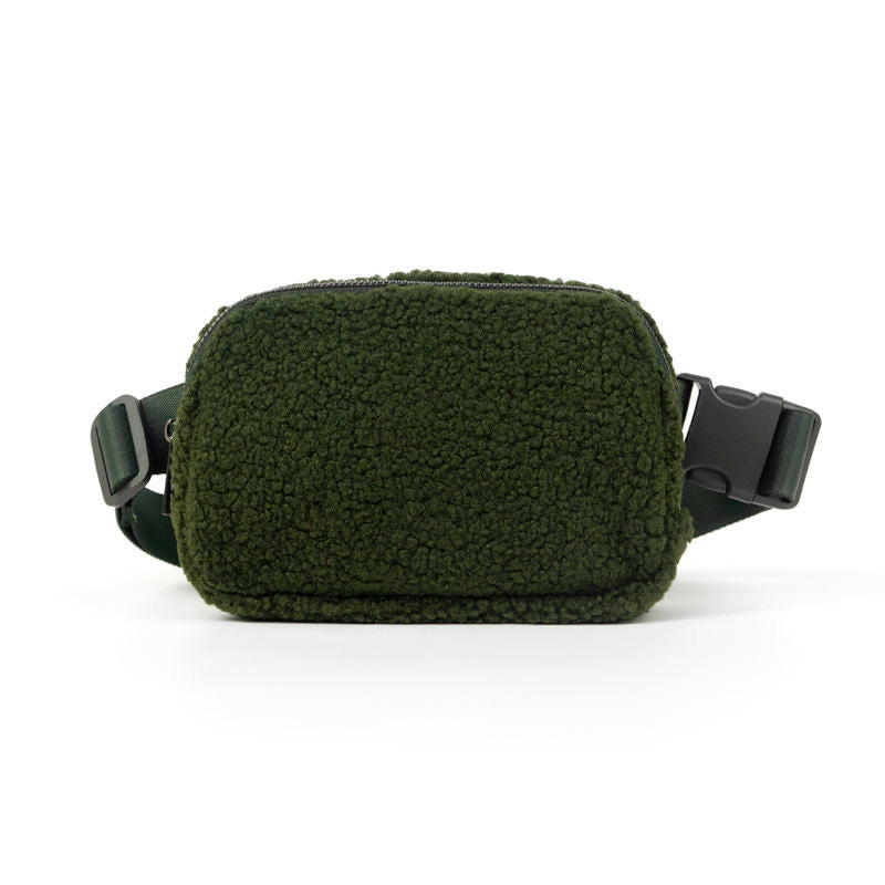 Olive Sherpa Belt Bag Sling Bag The Lennon