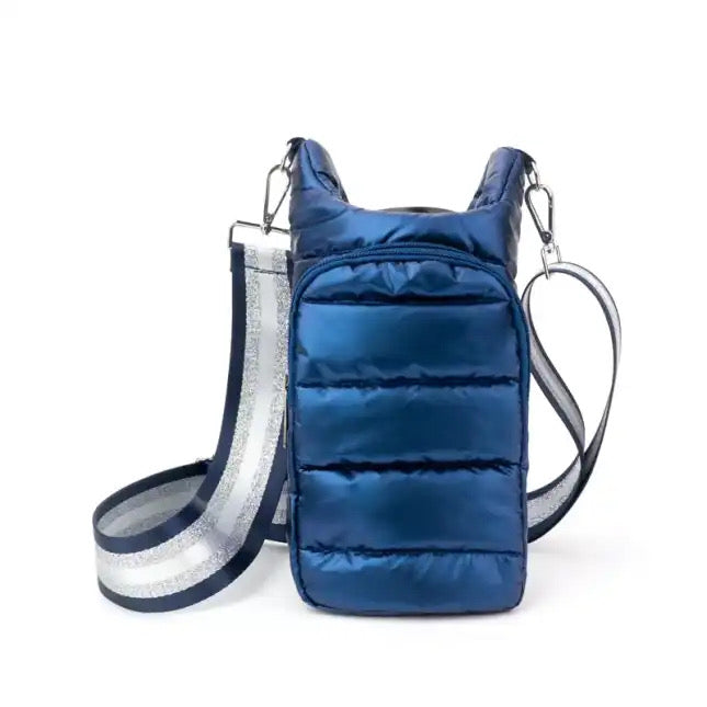 Water Tumbler Carrier Adjustable Strap Crossbody The Capri