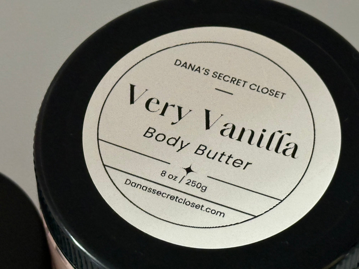 Vanilla Scented Very Vanilla Body Butter Dana Shook & Lewis Bennett