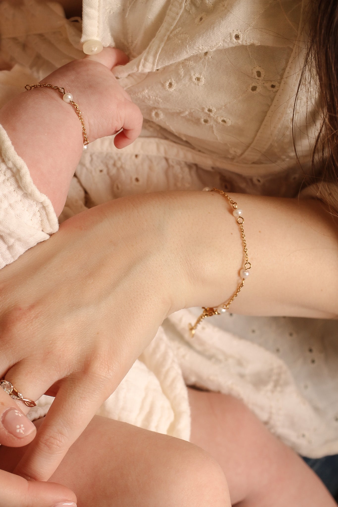 Freshwater Pearl Adjustable Bracelet Stainless Steel Evelynn Bracelet