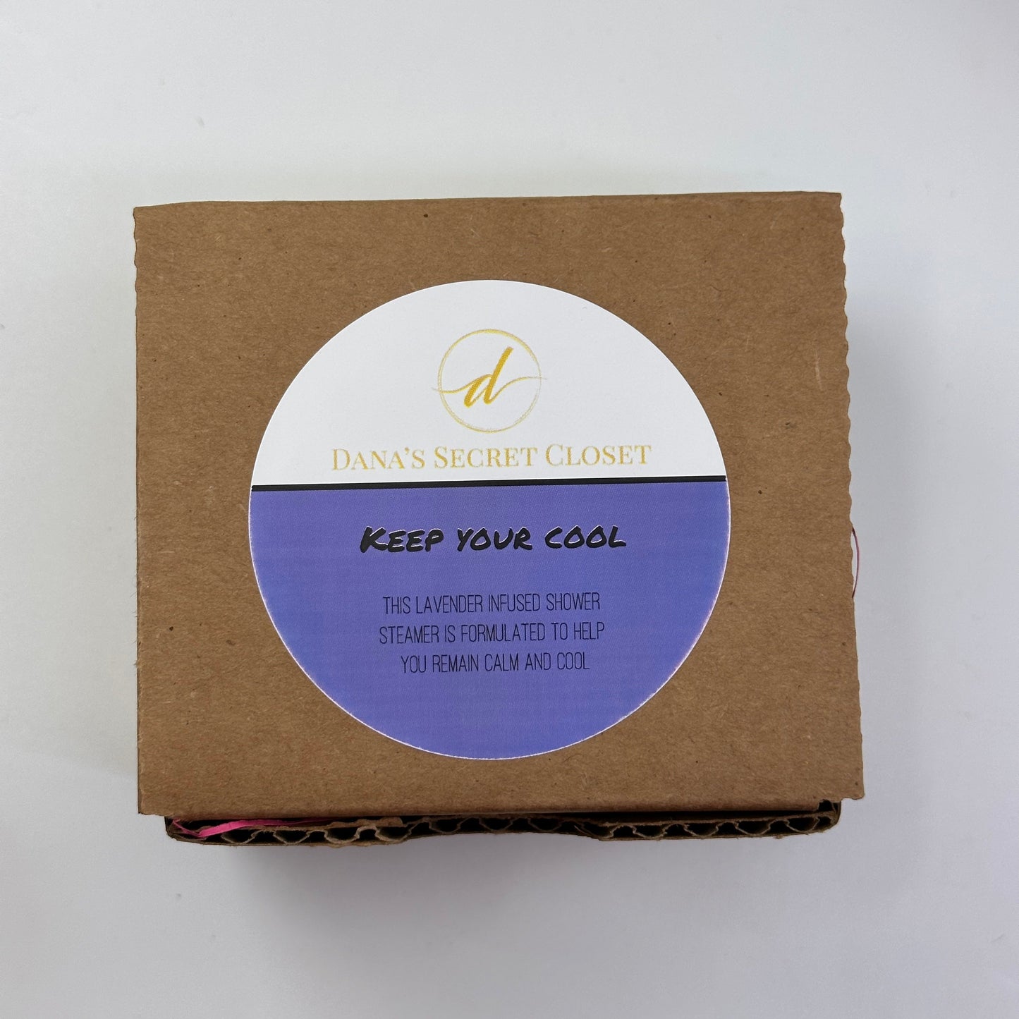 Lavender Infused Keep Your Cool Shower Steamer 3.5 Oz Puck