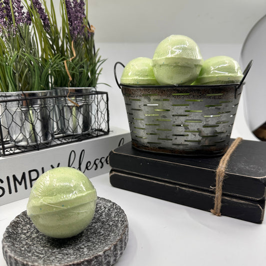 Eucalyptus Mint Scented Bath Bombs 5oz