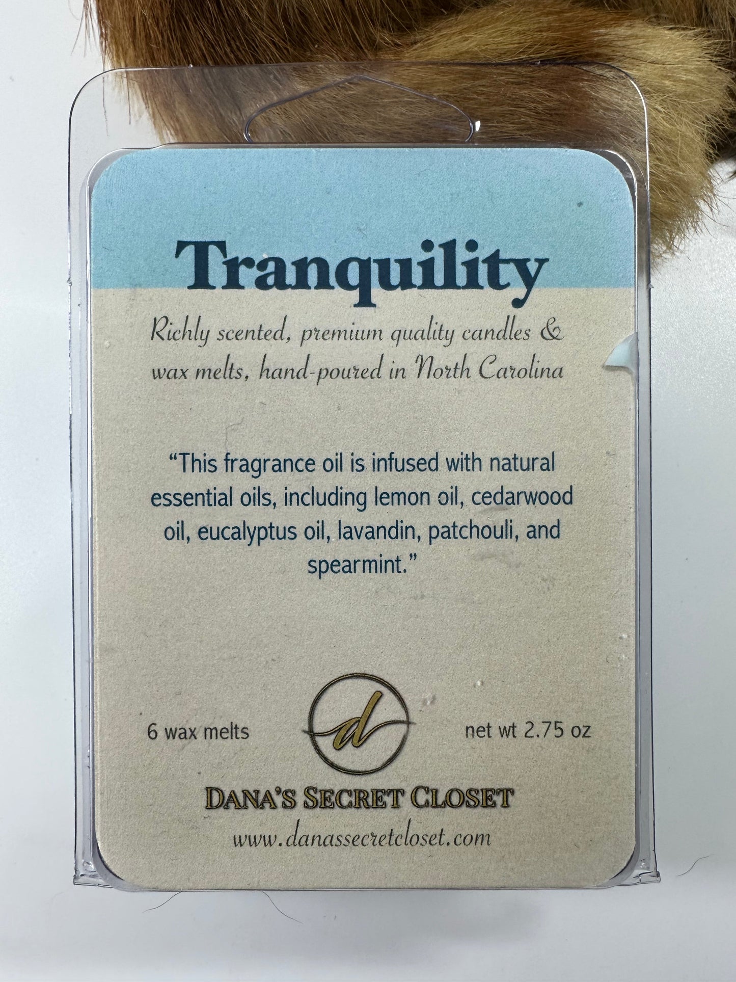 Tranquility Lemongrass & Black Currant Fragrance Wax Bar Soy Wax
