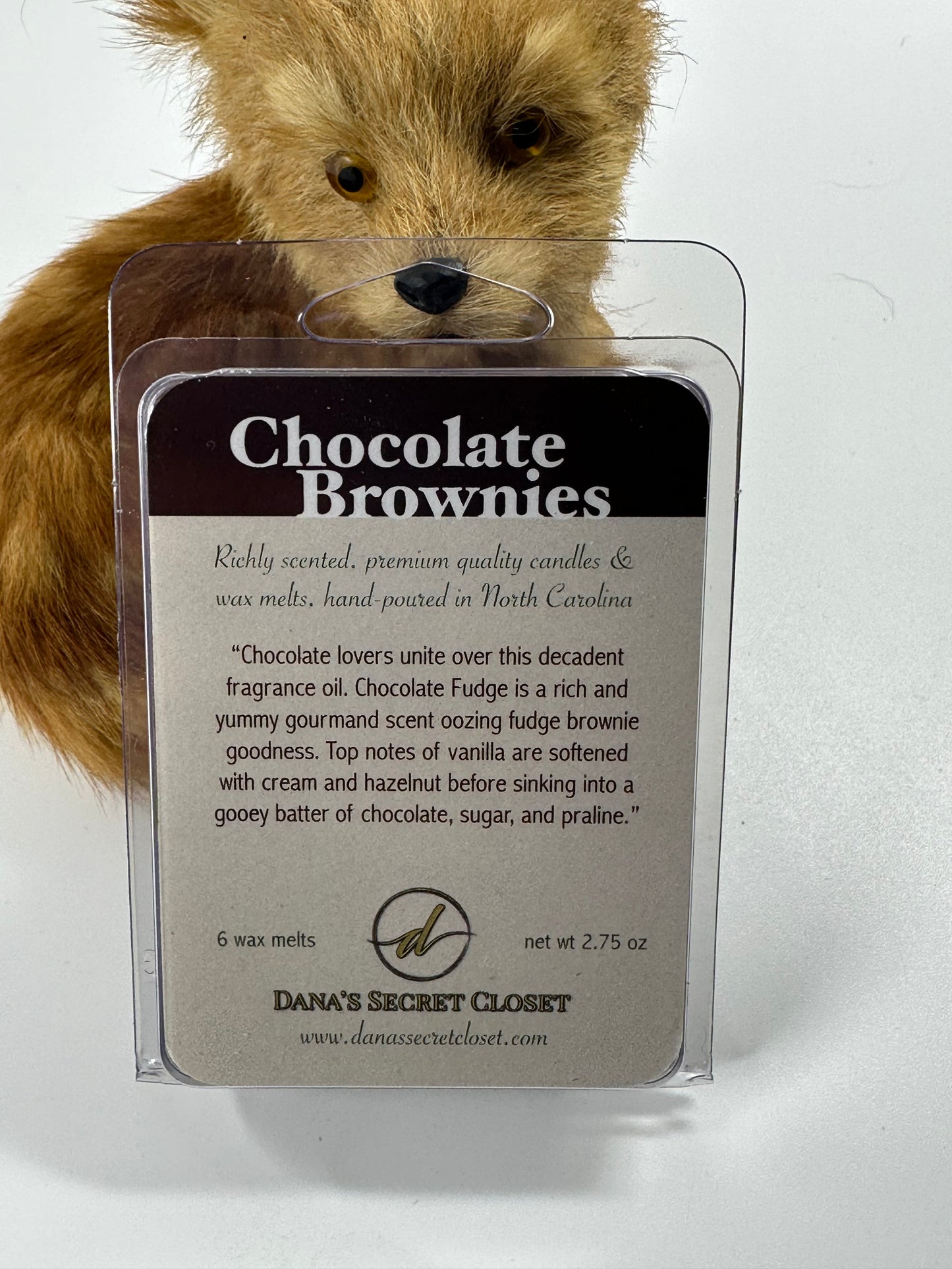 Chocolate Brownies Wax Melts Soy Wax Fragrance Cubes