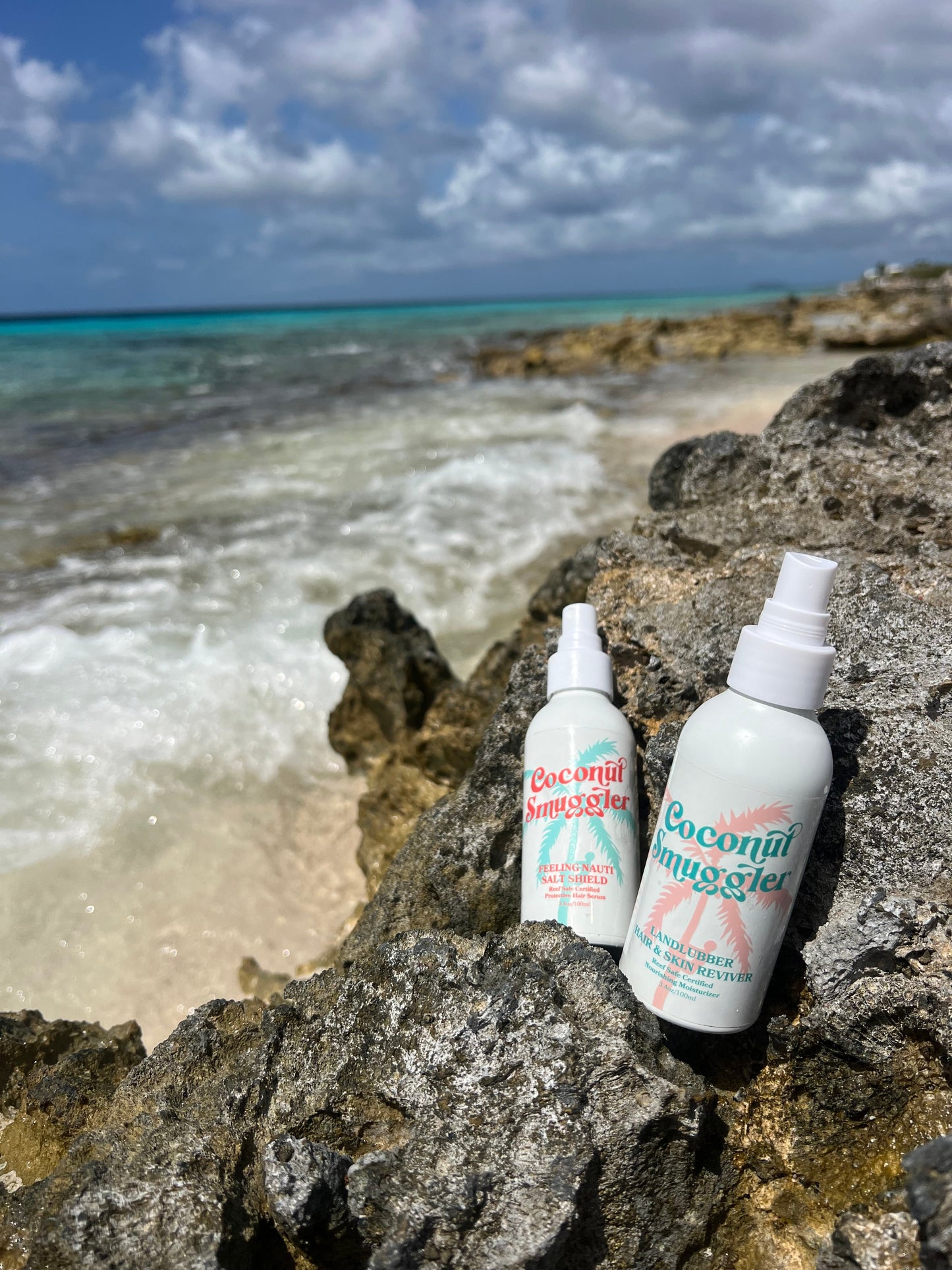 Pre-Ocean Protector and Post-Sun Reviver Hair and Skin Spray Duo