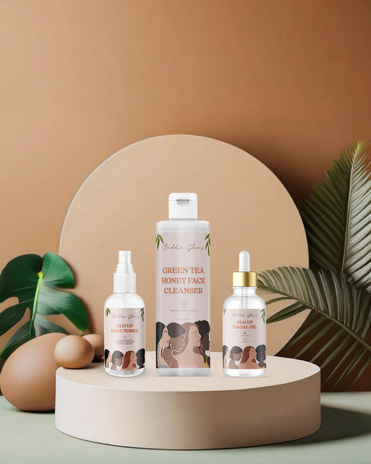 Glow Getter Kit 3 Steps Skin Care Set Baddie Glow