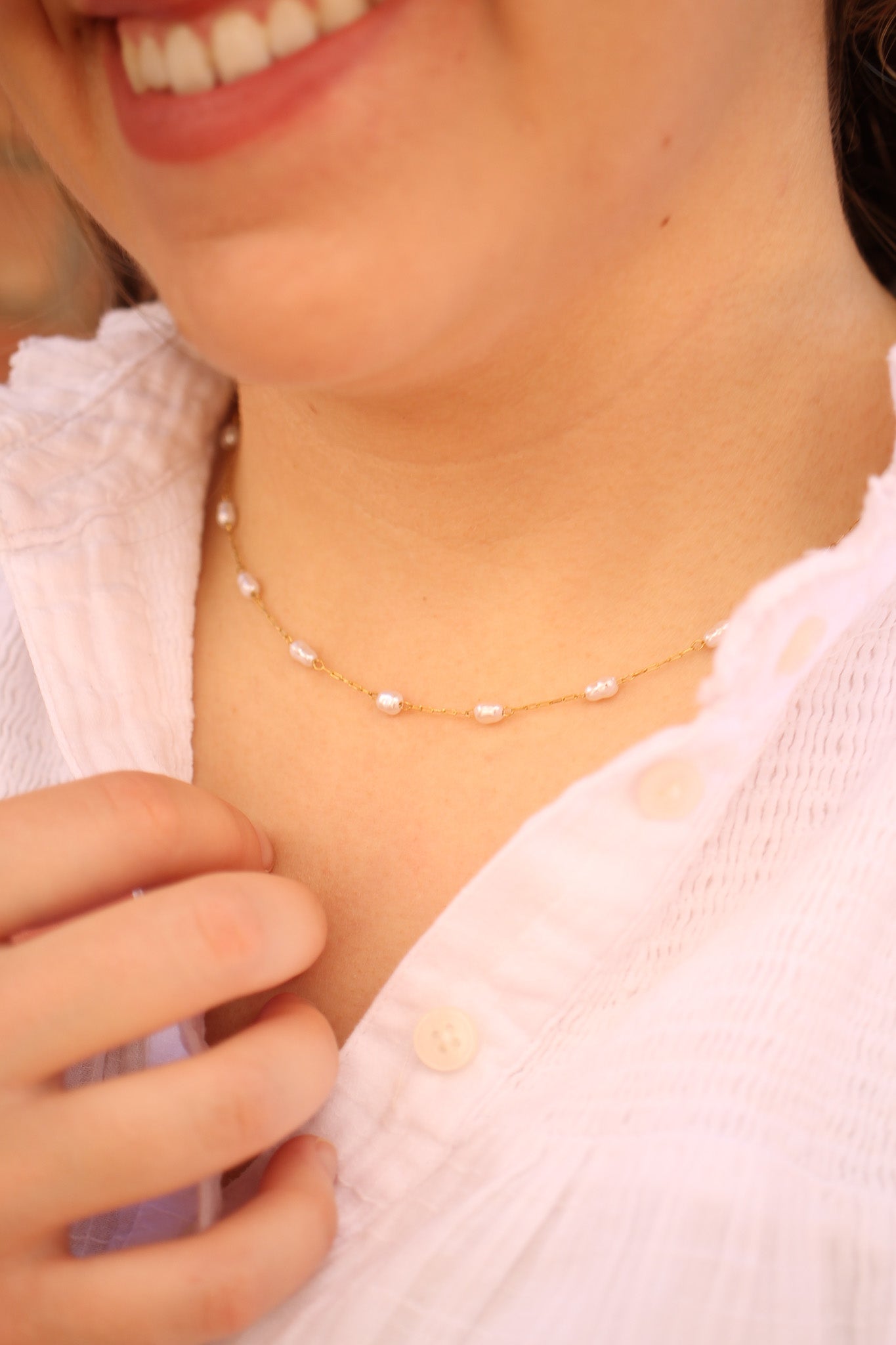 Lori Pearl Necklace