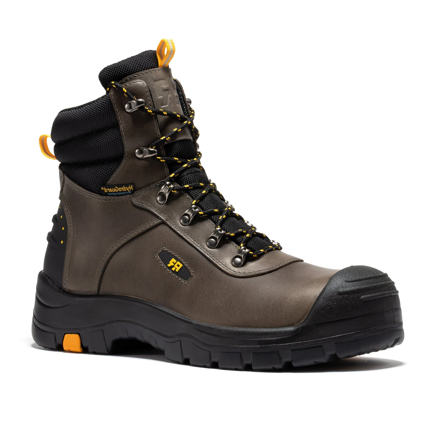 Waterproof Composite Toe Leather Work Boots 6 Inch Rust ROCKROOSTER