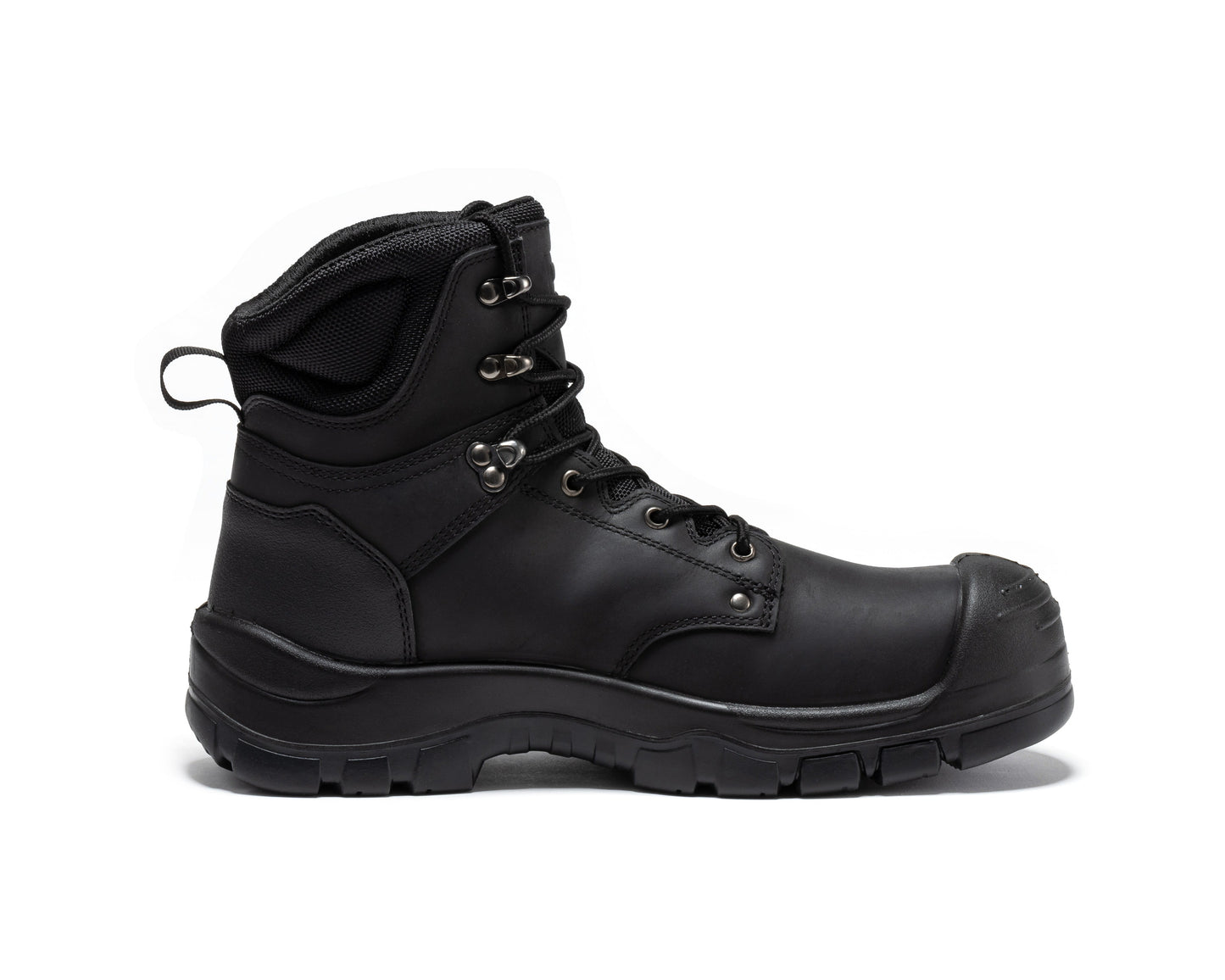 Woodland Black Waterproof Composite Toe 6 Inch Work Boots ROCKROOSTER