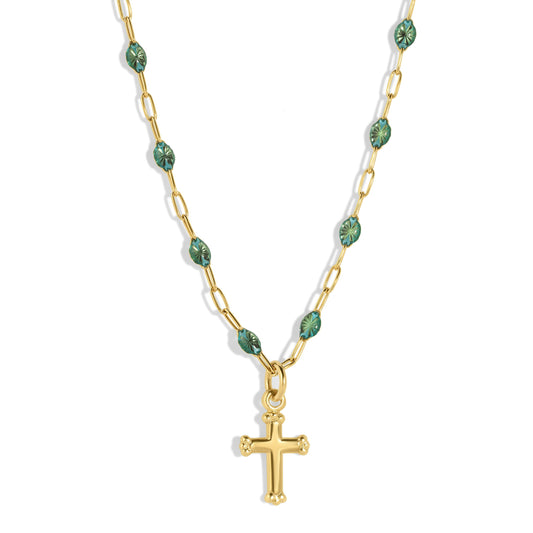 Maldives Cross Necklace
