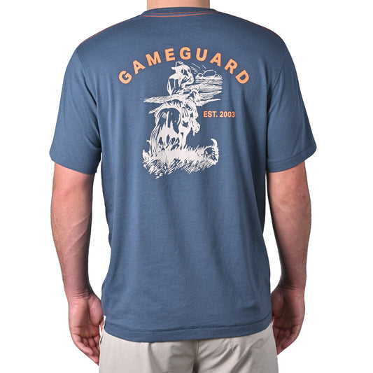 Deep Water Lightweight Graphic Tee Orange Collection