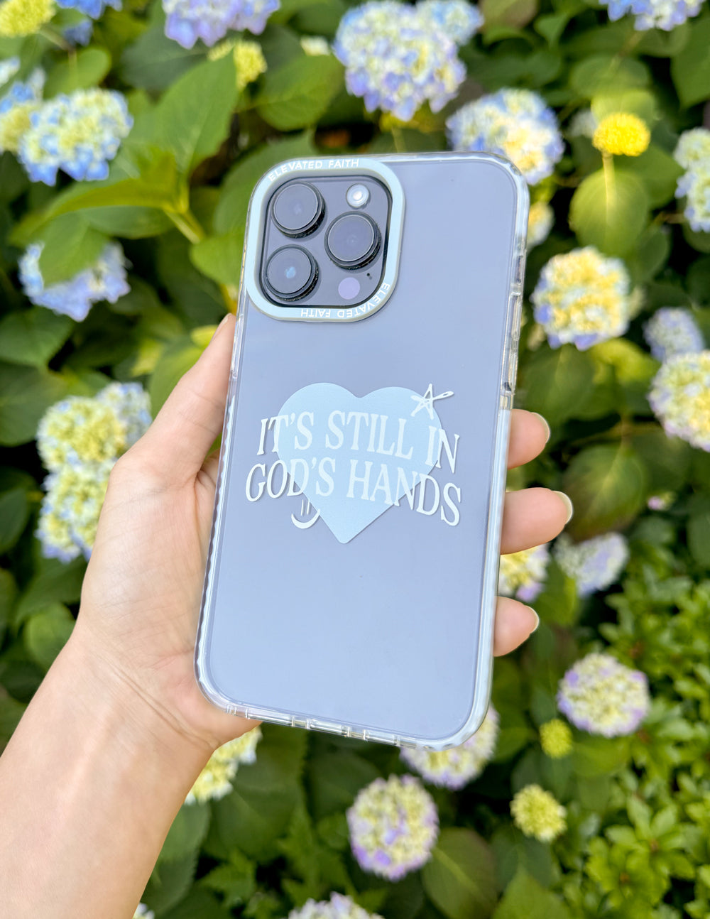 In God's Hands Durable Phone Case iPhone