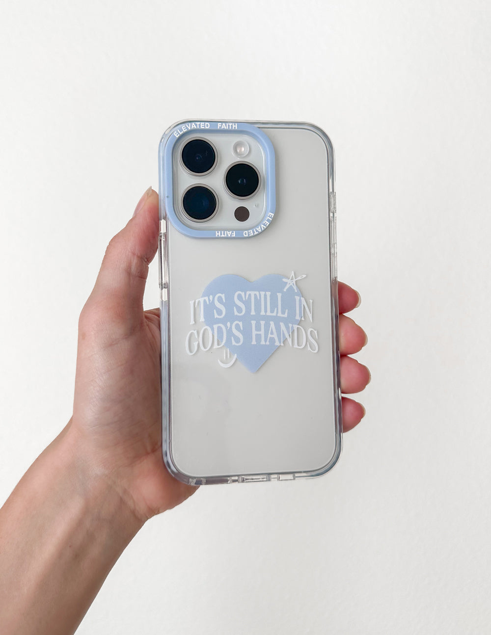 In God's Hands Durable Phone Case iPhone
