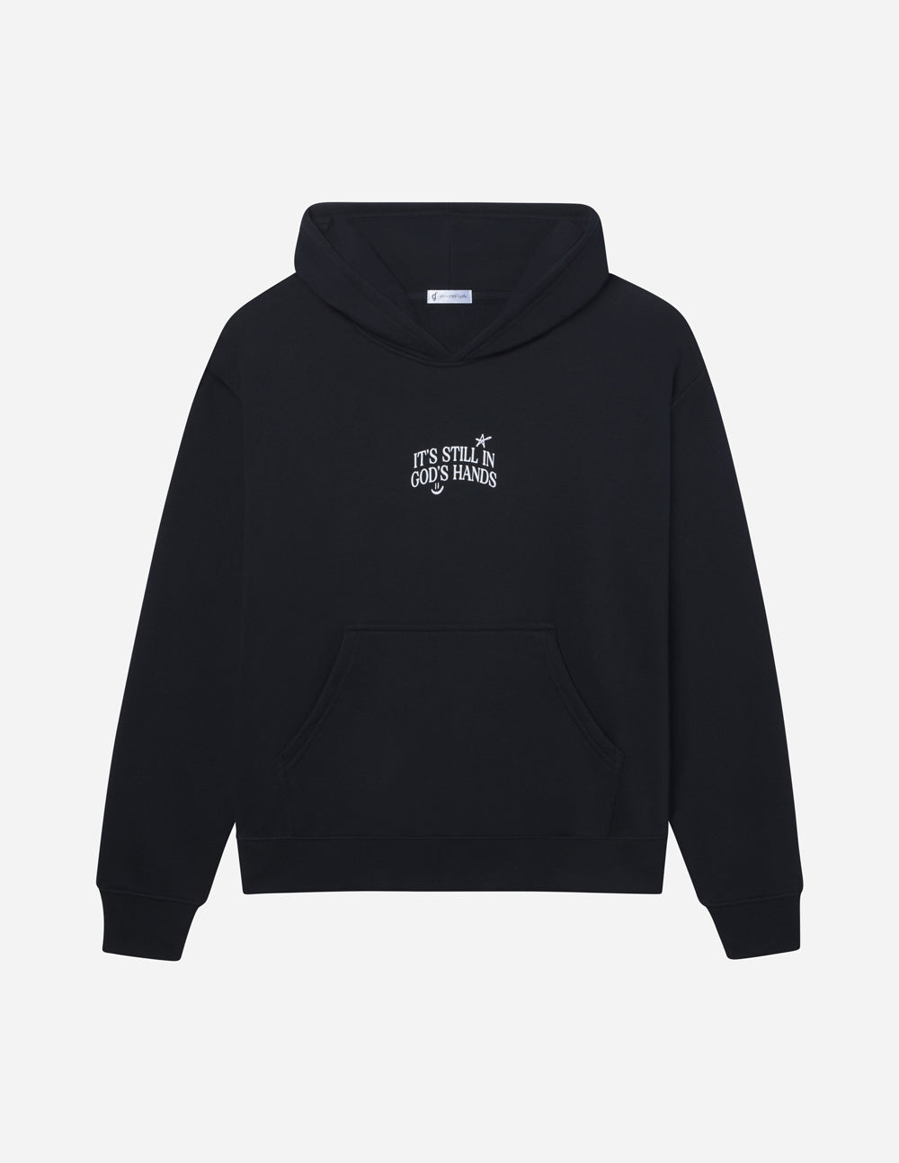 In God's Hands Black Unisex Hoodie