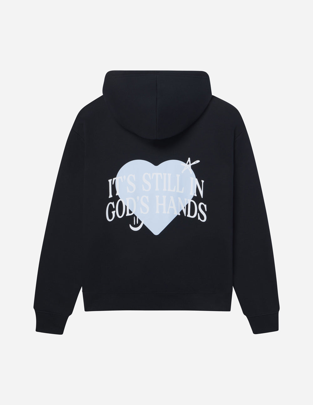 In God's Hands Black Unisex Hoodie