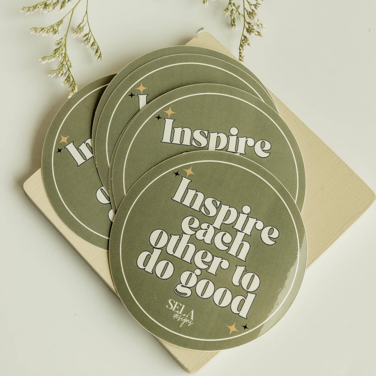 Inspire Waterproof Stickers Sticker Set Sela Designs