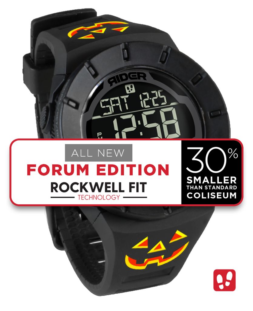The Coliseum Fit™ - Jack-O-Lantern FORUM EDITION (Phantom Black) Watch