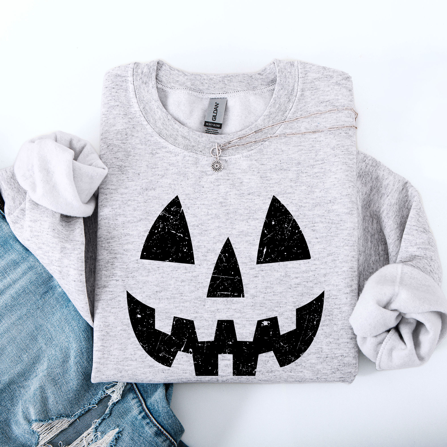 Jack o Lantern, Cute, Halloween Sweatshirt