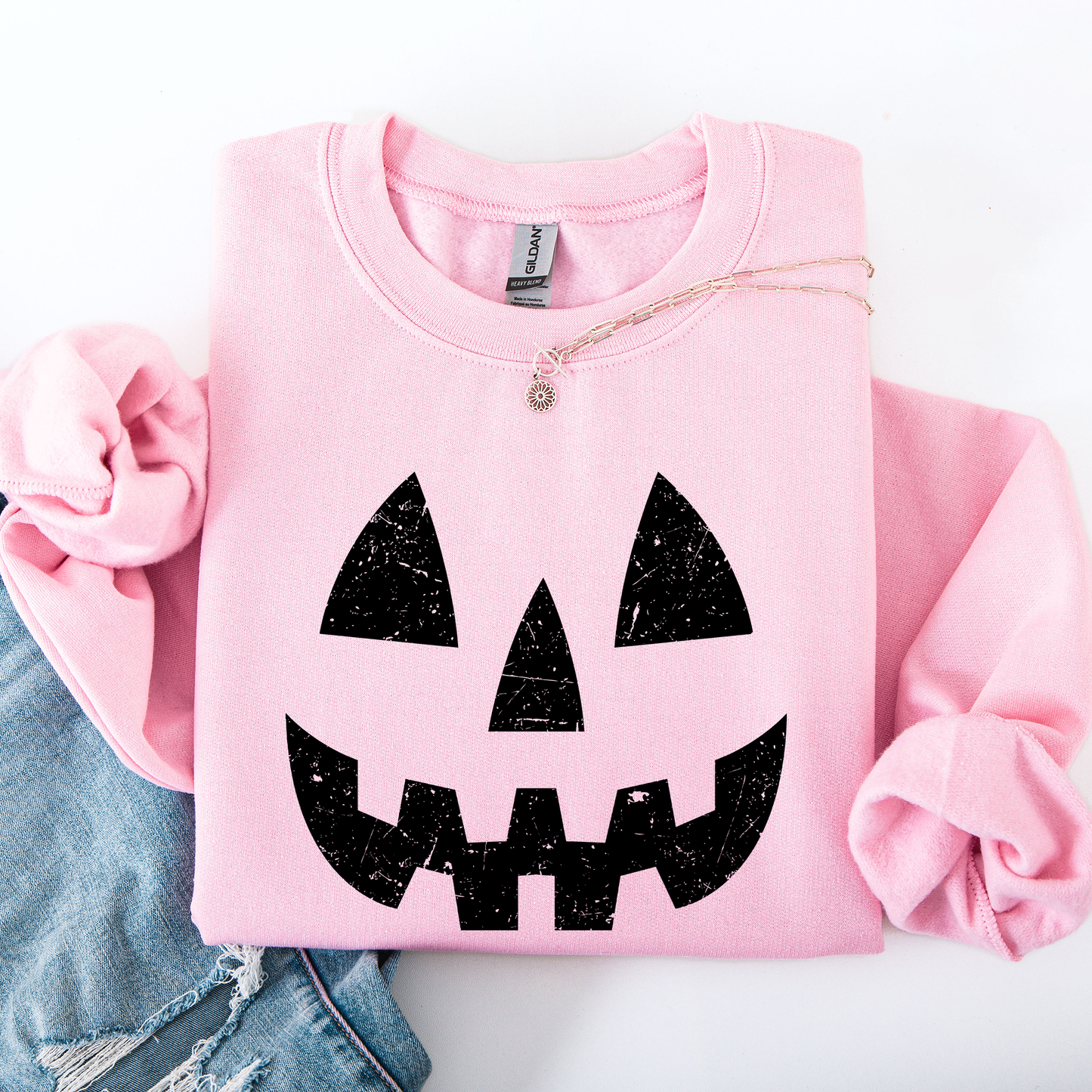 Jack o Lantern, Cute, Halloween Sweatshirt