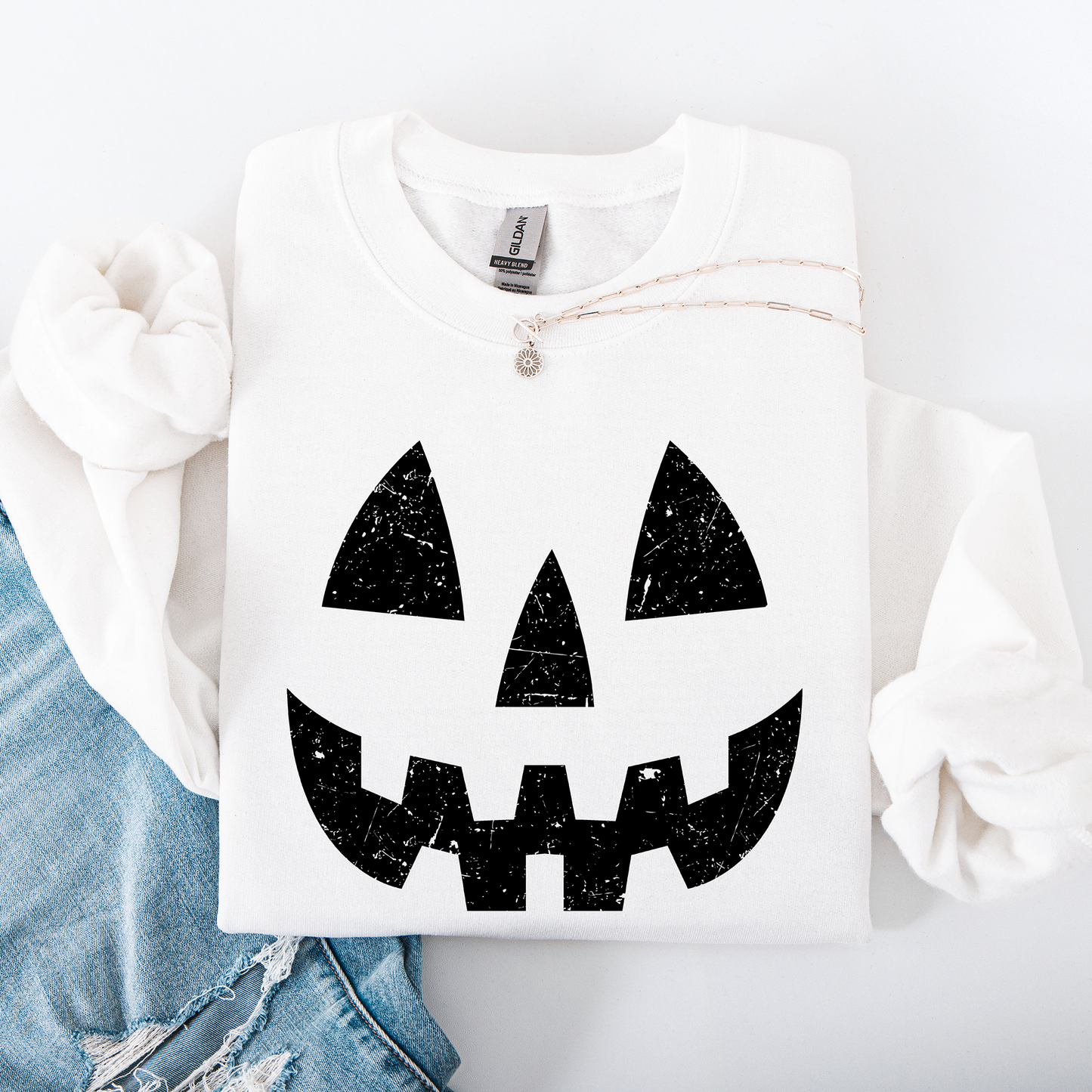 Jack o Lantern, Cute, Halloween Sweatshirt