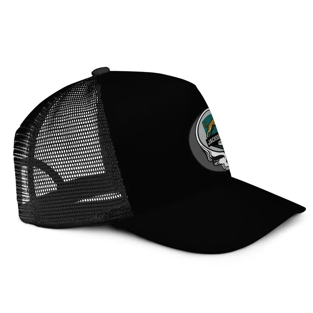 Jacksonville Football Edition Stealie Trucker Cap DTF-Printed The Gridiron Collection
