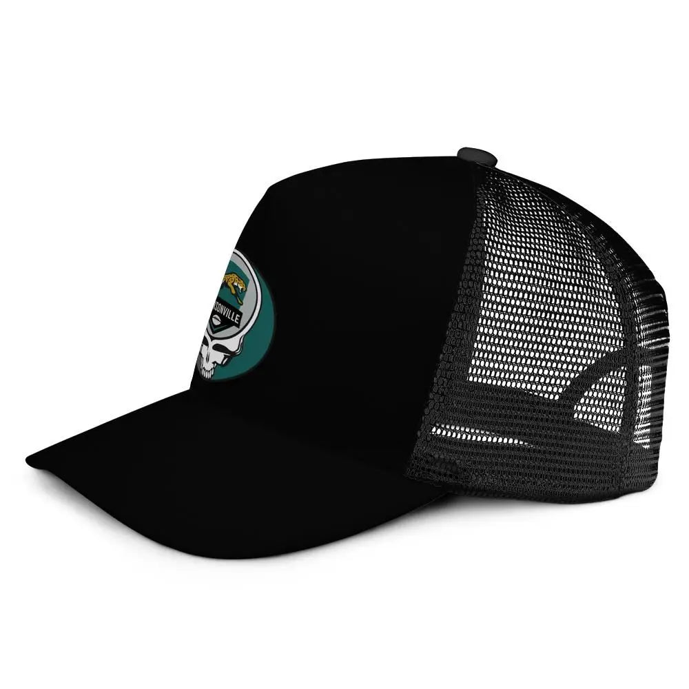 Jacksonville Football Edition Stealie Trucker Cap DTF-Printed The Gridiron Collection