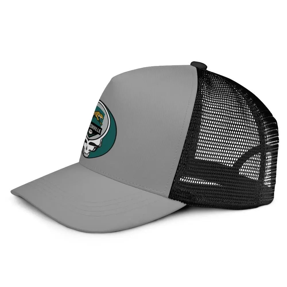Jacksonville Football Edition Stealie Trucker Cap DTF-Printed The Gridiron Collection