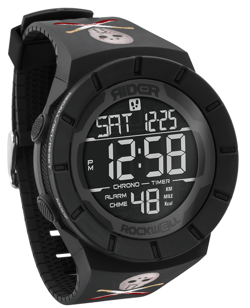 Coliseum Fit Phantom Black Multifunction Digital Watch Rockwell