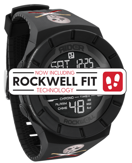 Coliseum Fit Phantom Black Multifunction Digital Watch Rockwell