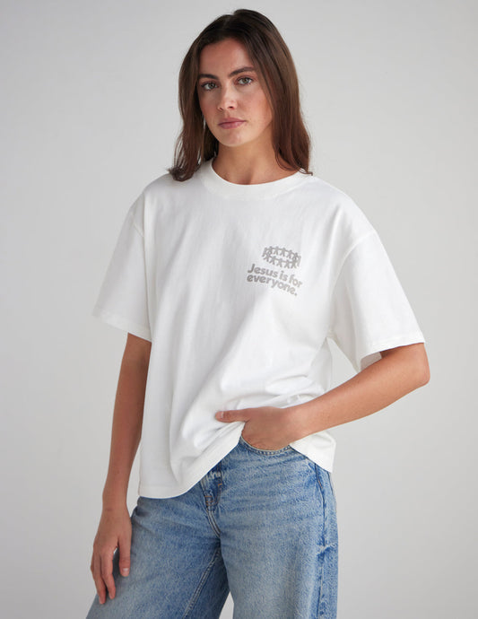 Jesus Is for Everyone Heavyweight Cotton Tee