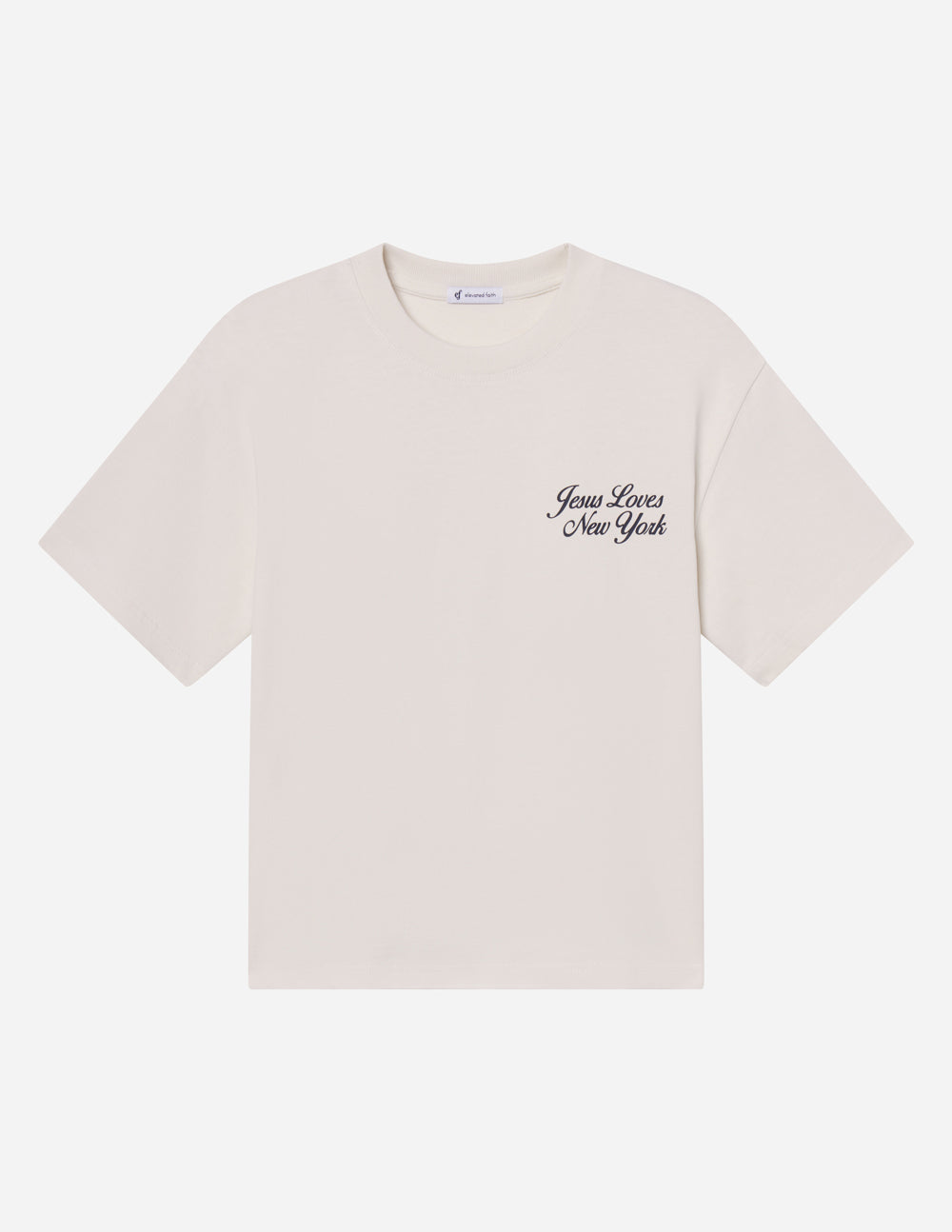 Jesus Loves New York Heavyweight Cotton Tee City Revival Collection