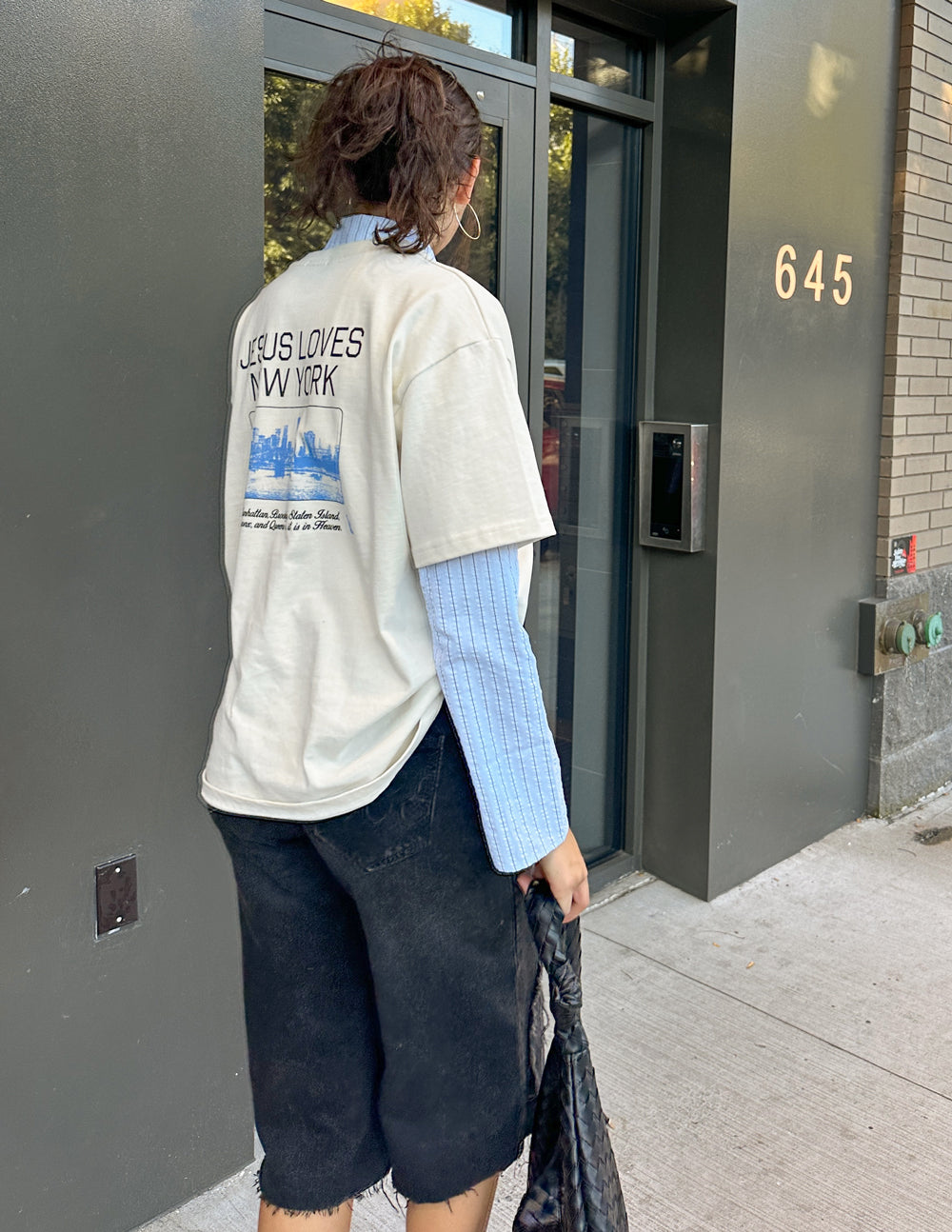 Jesus Loves New York Heavyweight Cotton Tee City Revival Collection