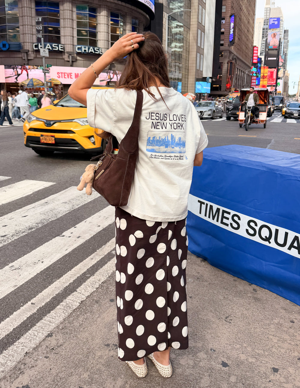 Jesus Loves New York Heavyweight Cotton Tee City Revival Collection