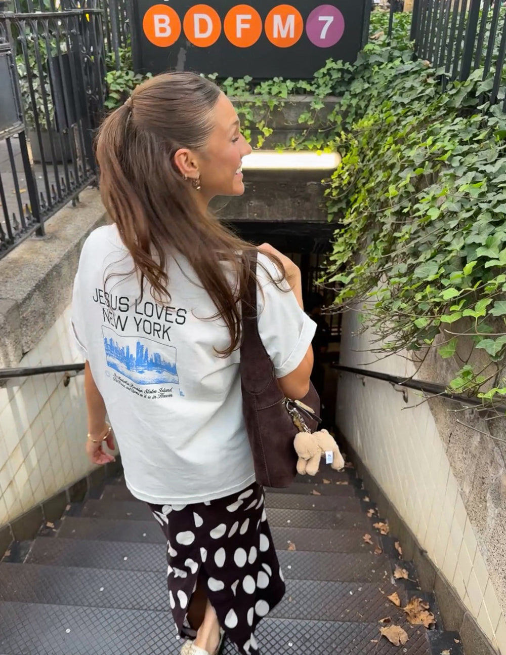 Jesus Loves New York Heavyweight Cotton Tee City Revival Collection