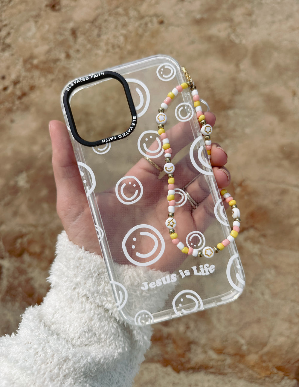 Dawn Beaded Phone Charm Accessory Elevated Faith